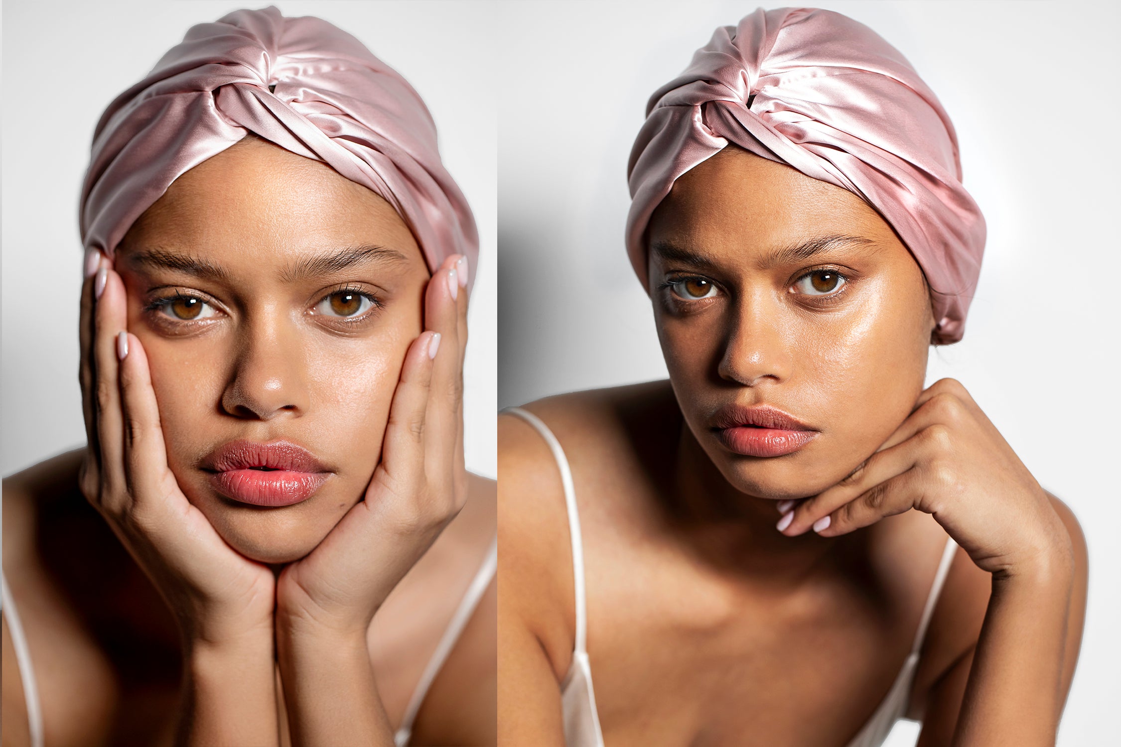 Pink best sale hair turban